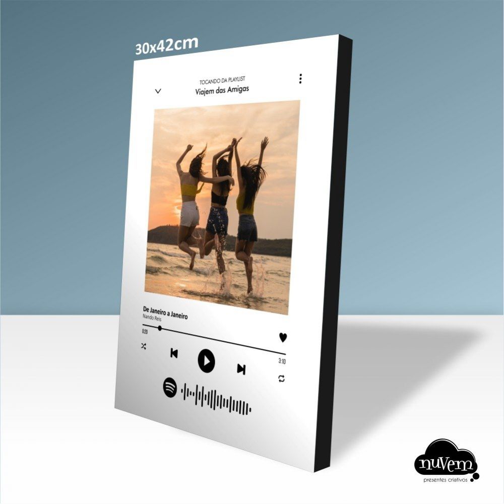 Quadro Spotify 30x42cm Imagem 1